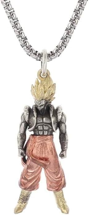 Dragonball Z Goku Inspired Pendant with Chain